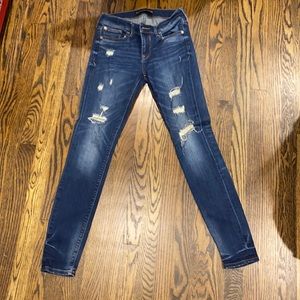 Express Distressed Jeans